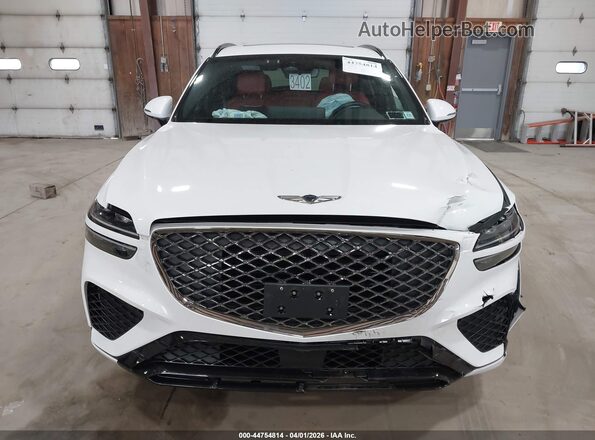 5NMMCDTC5RH015192 2024 GENESIS GV70 White Вид щитка приладів