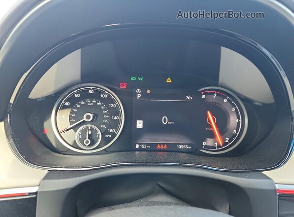 5NMMCDTC9SH031529 2025 GENESIS GV70 Black Սարքավորումների վահանակի տեսք