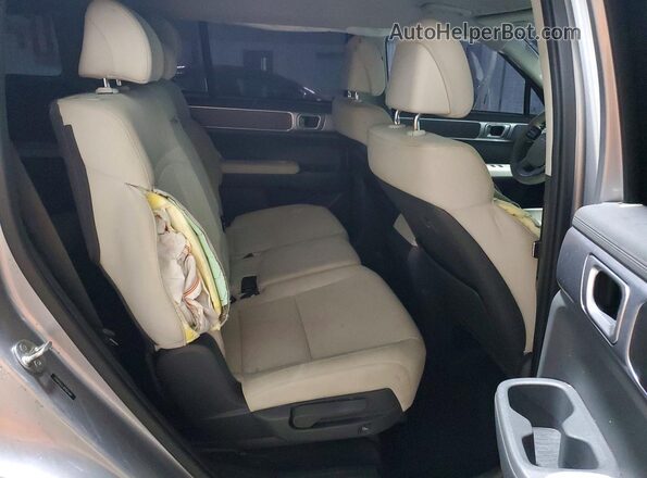 5NMP1DGL3RH027449 2024 HYUNDAI SANTA Silver Rear interior view