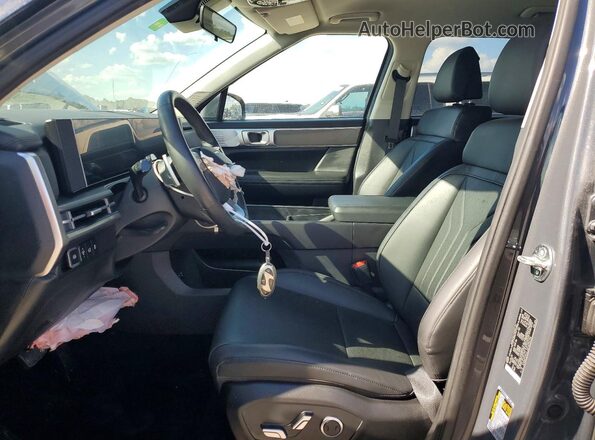 5NMP24GL3SH090196 2025 HYUNDAI SANTA Gray Widok wnętrza z przodu