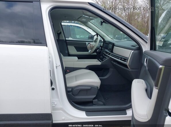 5NMP24GL6TH157388 2026 HYUNDAI SANTA FE White წინა სალონის ხედი