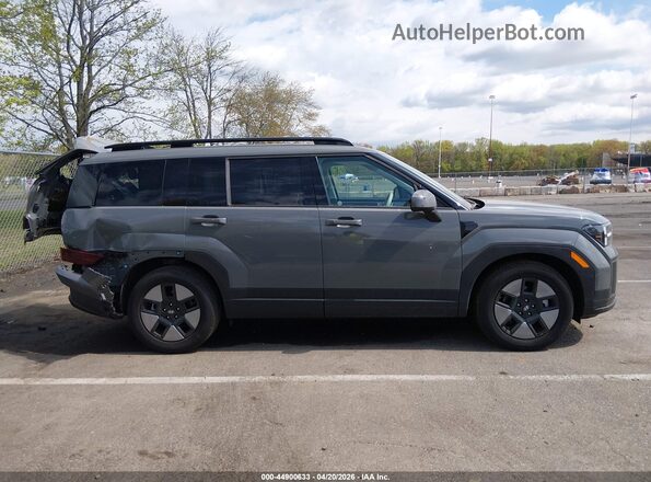 5NMP2DG19SH066578 2025 HYUNDAI SANTA FE HYBRID Gray Vista interior trasera