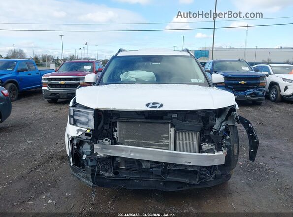 5NMP2DGL5SH086697 2025 HYUNDAI SANTA FE White Instrument cluster view