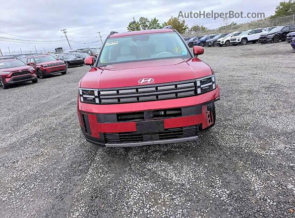 5NMP2DGLXRH036159 2024 HYUNDAI SANTA Burgundy Widok z przodu