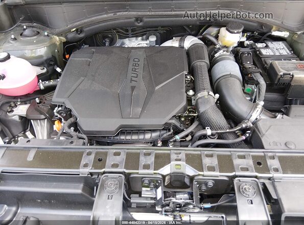5NMP3DGL4SH104989 2025 HYUNDAI SANTA FE Green Вид ззаду