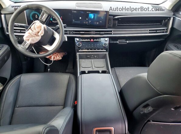 5NMP3DGL6SH104492 2025 HYUNDAI SANTA Black Vista del salpicadero
