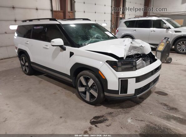 5NMP4DGL4SH131350 2025 HYUNDAI SANTA FE White Delantero derecho