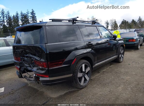 5NMP4DGL5SH091926 2025 HYUNDAI SANTA FE Black Задня права чверть