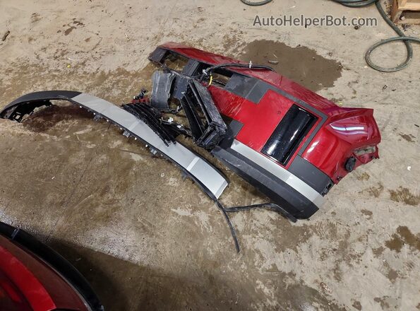 5NMP4DGLXRH031604 2024 HYUNDAI SANTA Red Widok naklejki z numerem VIN