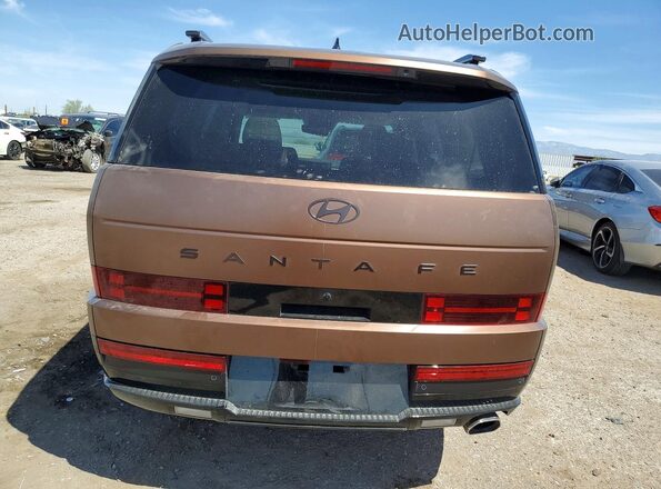 5NMP54GL1RH067517 2024 HYUNDAI SANTA FE CALLIGRAPHY Brown Vista trasera