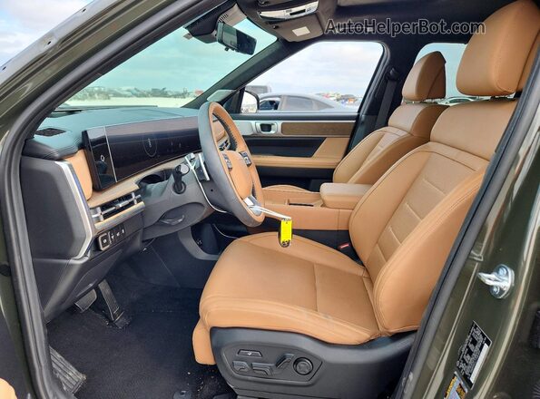 5NMP54GL2TH161459 2026 HYUNDAI SANTA FE CALLIGRAPHY Green Widok wnętrza z przodu