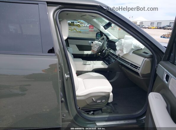 5NMP5DG19SH069617 2025 HYUNDAI SANTA FE HYBRID Green Вид салону спереду