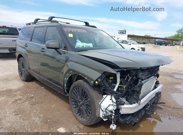 5NMP5DG19SH069617 2025 HYUNDAI SANTA FE HYBRID Green Передня права чверть