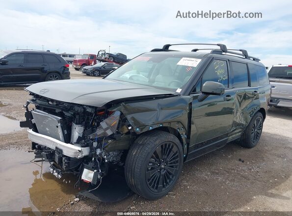 5NMP5DG19SH069617 2025 HYUNDAI SANTA FE HYBRID Green Передня ліва чверть