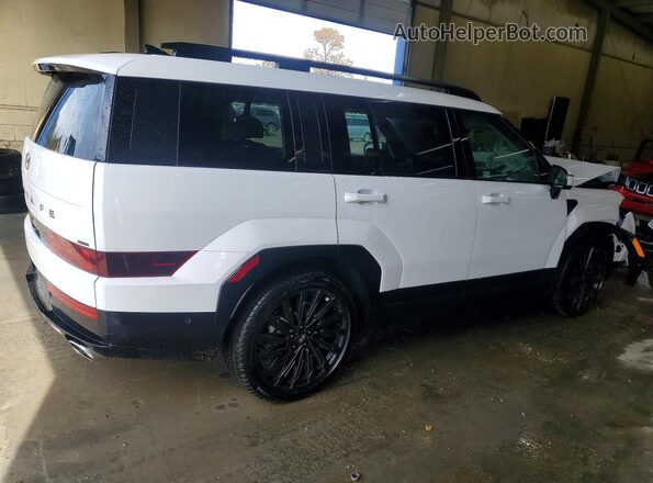 5NMP5DGL2SH106377 2025 HYUNDAI SANTA FE CALLIGRAPHY Белый Задняя правая четверть