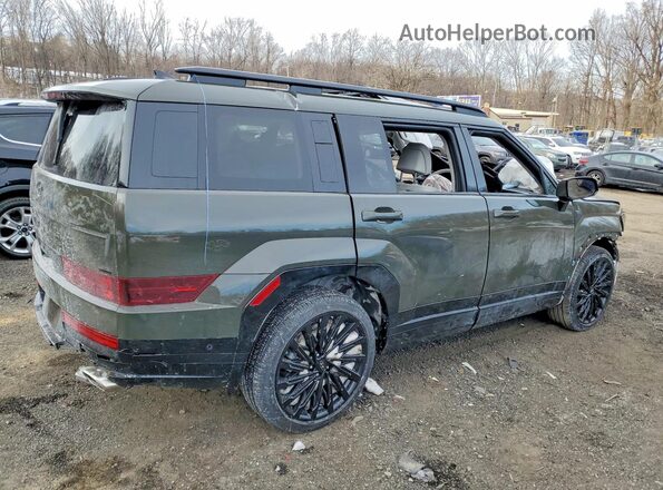 5NMP5DGL3SH100717 2025 HYUNDAI SANTA FE CALLIGRAPHY Зеленый Задняя правая четверть