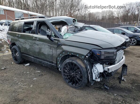 5NMP5DGL3SH100717 2025 HYUNDAI SANTA FE CALLIGRAPHY Зеленый Передняя правая четверть