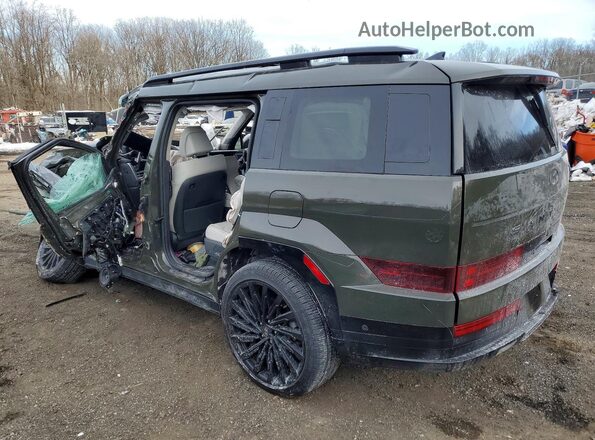 5NMP5DGL3SH100717 2025 HYUNDAI SANTA FE CALLIGRAPHY Зеленый Задняя левая четверть