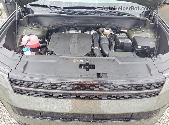 5NMP5DGL4SH068425 2025 HYUNDAI SANTA FE CALLIGRAPHY Зеленый Вид подкапотного пространства