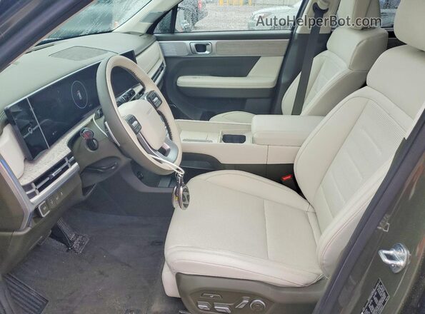 5NMP5DGL4SH068425 2025 HYUNDAI SANTA FE CALLIGRAPHY Зеленый Вид салона спереди