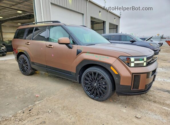 5NMP5DGL6RH066735 2024 HYUNDAI SANTA FE CALLIGRAPHY Коричневый Передняя правая четверть