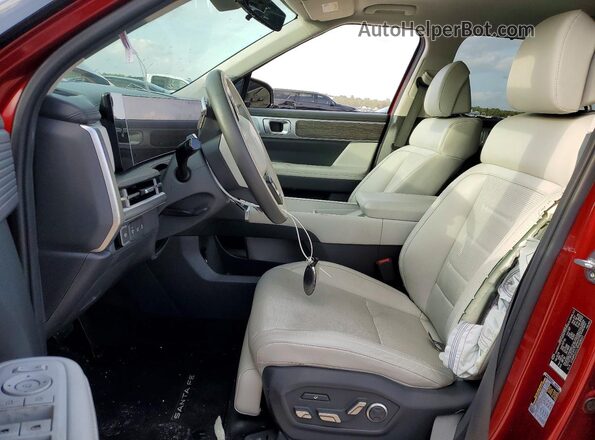 5NMP5DGL7RH028043 2024 HYUNDAI SANTA FE CALLIGRAPHY Красный Вид салона спереди