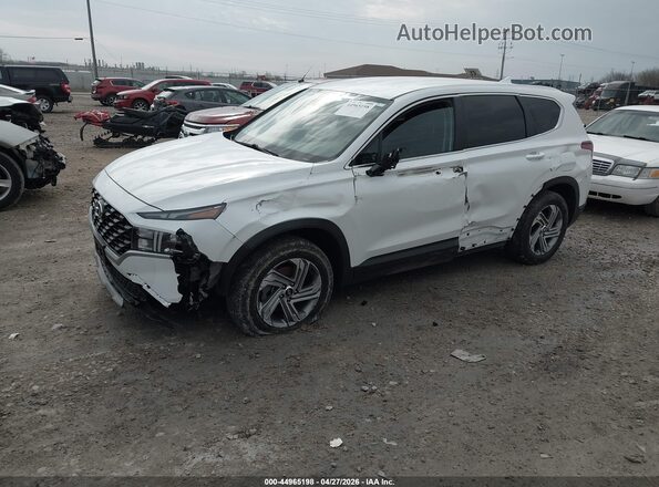 5NMS14AJ0PH497291 2023 HYUNDAI SANTA FE Белый Передняя левая четверть
