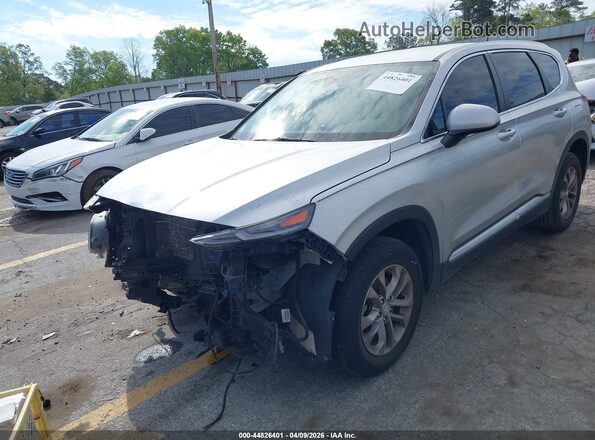 5NMS23AD2KH046308 2019 HYUNDAI SANTA FE Серебряный Вид спереди