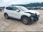 2020 Hyundai Santa Fe Se White vin: 5NMS23AD3LH147245