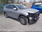 2020 Hyundai Santa Fe Se Gray vin: 5NMS23AD5LH250134