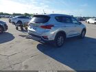 2019 Hyundai Santa Fe Se Silver vin: 5NMS23AD7KH080485