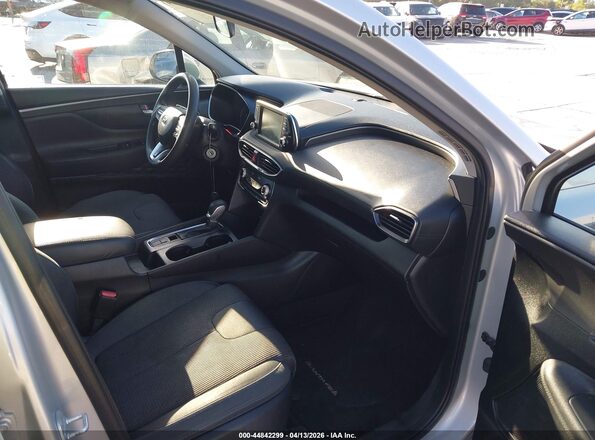 5NMS23AD7KH080485 2019 HYUNDAI SANTA FE Silver Вид салону спереду