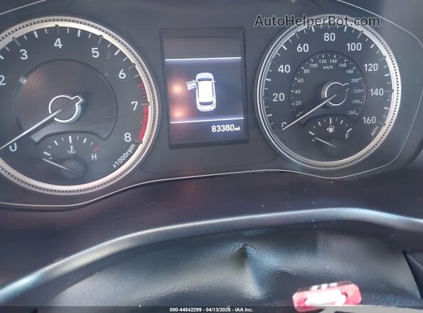 5NMS23AD7KH080485 2019 HYUNDAI SANTA FE Silver Вид задніх сидінь