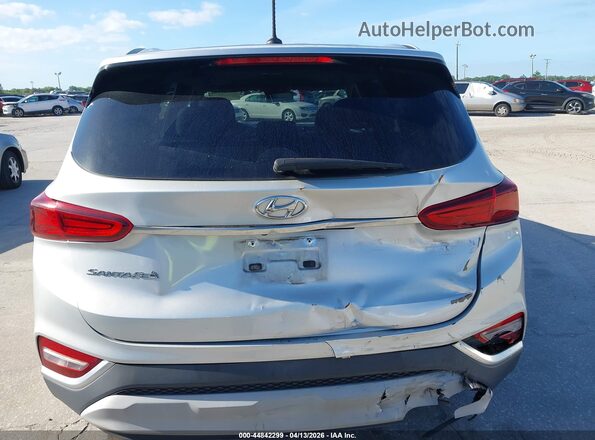 5NMS23AD7KH080485 2019 HYUNDAI SANTA FE Silver Вид спереду