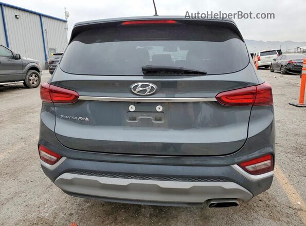 5NMS23AD7LH138239 2020 HYUNDAI SANTA Gray Widok z tyłu