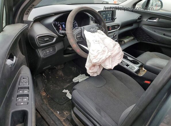 5NMS23AD7LH138239 2020 HYUNDAI SANTA Gray Widok deski rozdzielczej