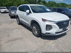 2019 Hyundai Santa Fe Se White vin: 5NMS23AD9KH041817