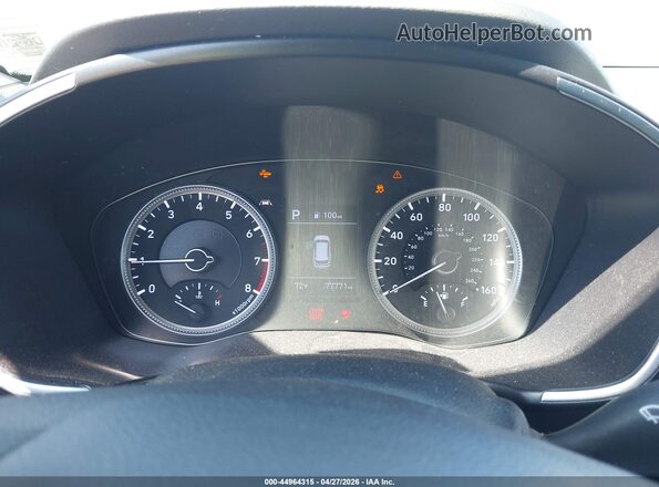 5NMS2CAD3KH055194 2019 HYUNDAI SANTA FE Silver Widok tylnych siedzeń
