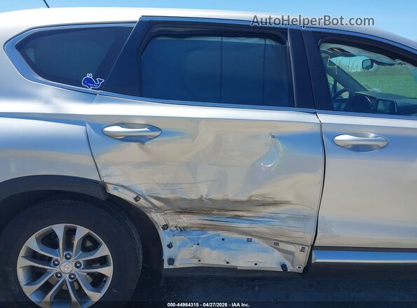 5NMS2CAD3KH055194 2019 HYUNDAI SANTA FE Silver Widok z przodu