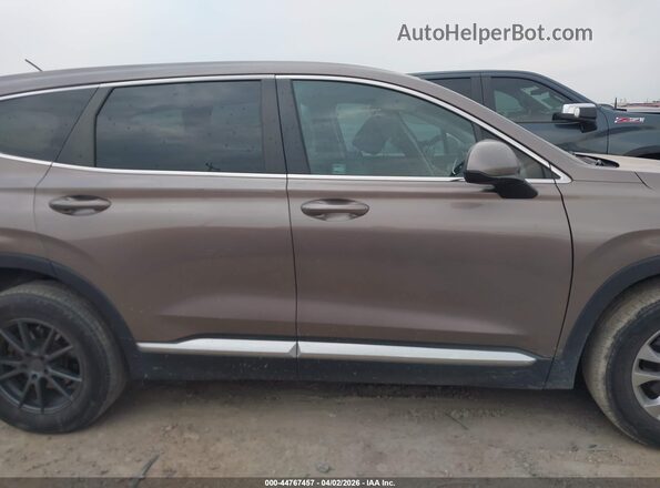 5NMS2CAD3KH078734 2019 HYUNDAI SANTA FE Коричневый Панорамный вид салона 360°