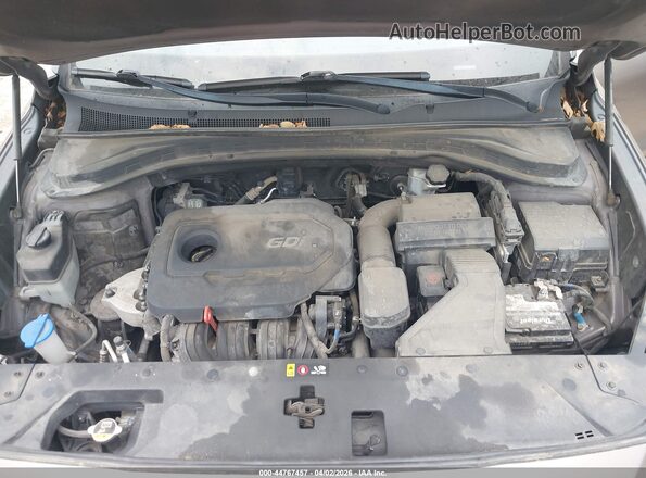 5NMS2CAD3KH078734 2019 HYUNDAI SANTA FE Коричневый Вид сзади