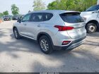 2019 Hyundai Santa Fe Se Silver vin: 5NMS2CAD3KH136535