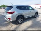 2019 Hyundai Santa Fe Se Silver vin: 5NMS2CAD3KH136535