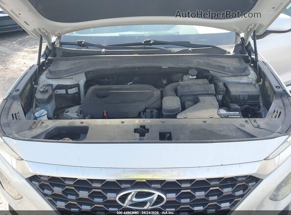 5NMS2CAD3KH136535 2019 HYUNDAI SANTA FE Silver Вид ззаду