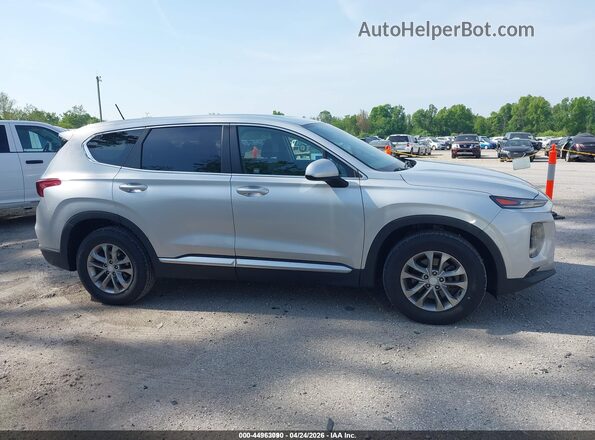 5NMS2CAD3KH136535 2019 HYUNDAI SANTA FE Silver Вид задньої частини салону