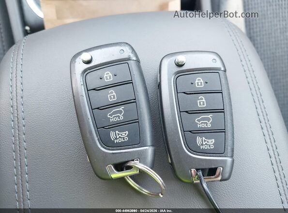 5NMS2CAD3KH136535 2019 HYUNDAI SANTA FE Silver Вид панелі приладів