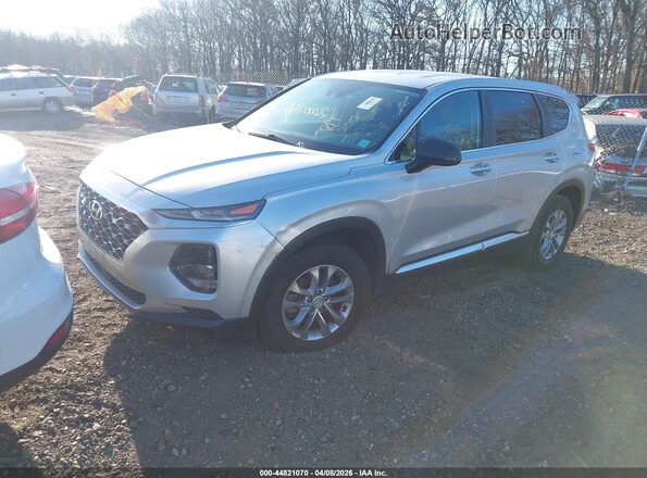 5NMS2CAD5KH097771 2019 HYUNDAI SANTA FE Серый Передняя левая четверть