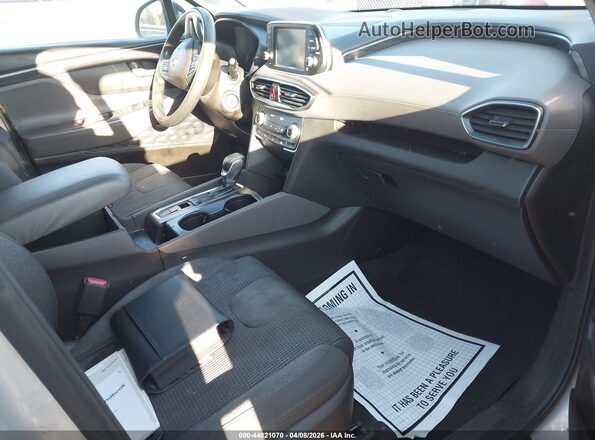 5NMS2CAD5KH097771 2019 HYUNDAI SANTA FE Серый Вид салона спереди