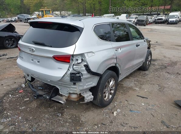 5NMS2CAD8KH098347 2019 HYUNDAI SANTA FE Silver Trasero derecho