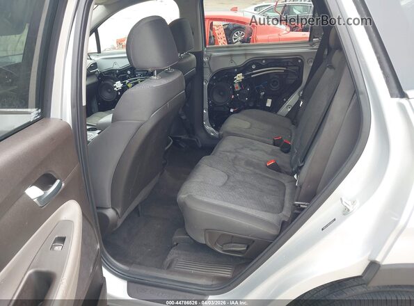 5NMS2CAD8KH098347 2019 HYUNDAI SANTA FE Silver Vista de la etiqueta del VIN